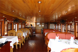 Dining room in An Nam junk