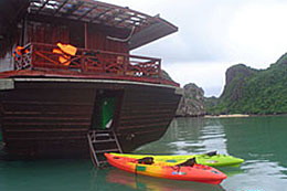 An Nam junk in Halong Bay