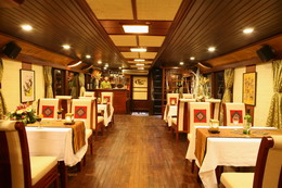 Classic Sail's dining room