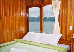 Double room in Hai Au Cruise