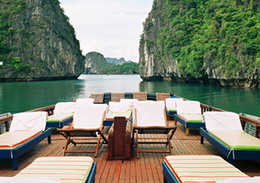 Hai Au Cruise's top deck