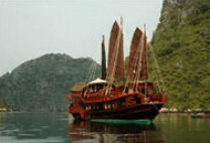 Red Dragon Junk, Halong Bay