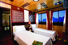 Twin cabin in Victory Cruise