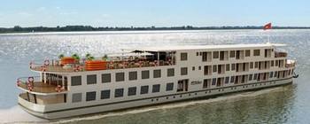 Tourists are enjoying Saigon - Siem Reap with La Marguerite Cruise - TL610