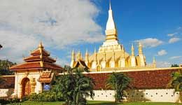 Travelers with Vientiane and the surroundings