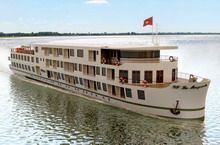 Travelers with Mekong River cruise with La Marguerite