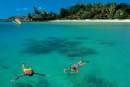 TOURISTS IN Cham Island romantic cruise and snorkeling tour