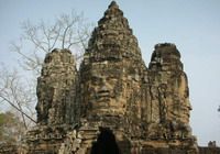 Travelers with Cambodia inside tour 