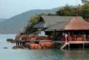 TOURISTS IN Whale Island - Nha Trang Bay 