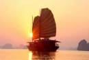 TOURISTS IN Huong Hai Junk