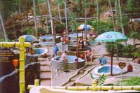 TOURISTS IN Thap Ba hot spring bathing and mud spa tour