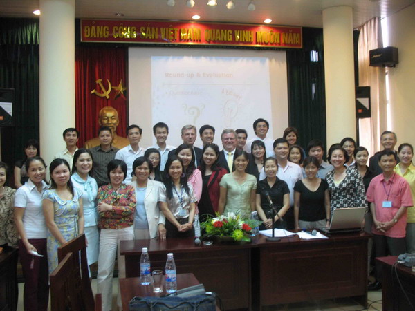 CBI tourism training course, 2009, Hanoi, Vietnam