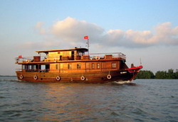 Bassac Cruise Mekong River, Vietnam, Cambodia
