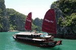 Huong Hai Junk, Halong Bay, Vietnam