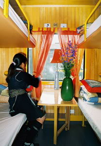 Tulico Sapa train's cabin